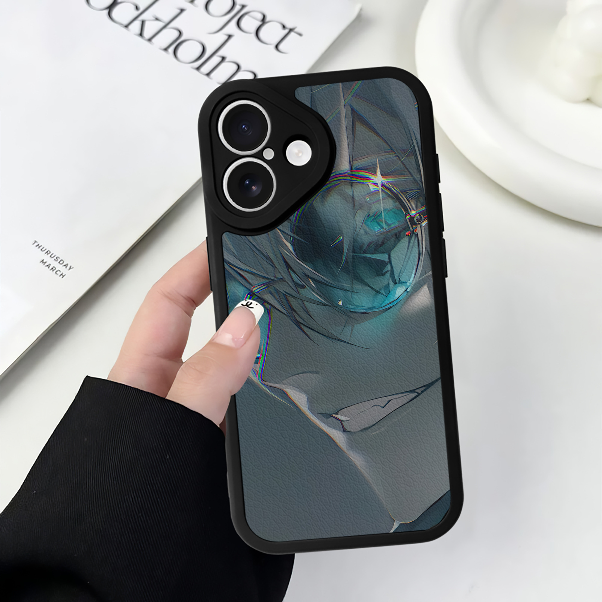 （画像用） SPY×FAMILY间谍家家酒 【iPhone 16シリーズ対応】シリコンスマホケース（レザー調） 材質：シリコン